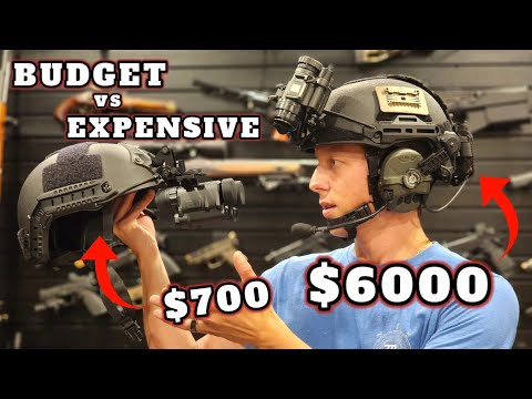 Budget vs Expensive Helmet Setup