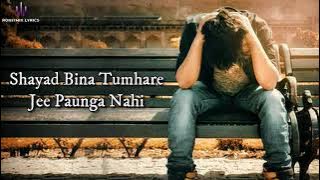 Tum Chale Gaye (LYRICS) - Yasser Desai