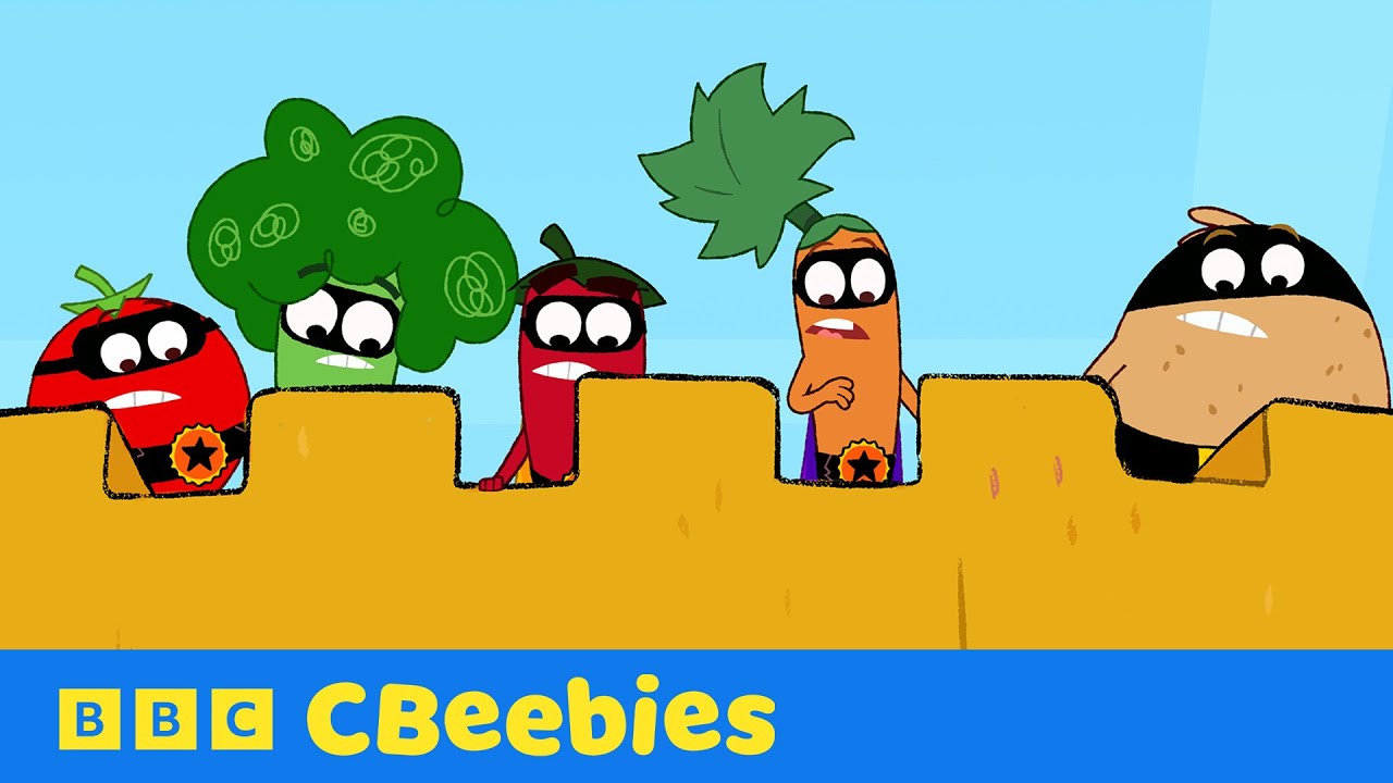 Play: Supertato Super Sandcastle: CBeebies' Caped Potato Saves the Day