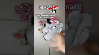 she such a cutie patootie! 💕💕💕 #dragonpuppet #art #foryou #cat #furry