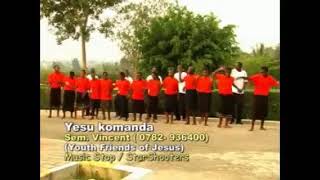 Yesu Komanda. The oldest video by Youth friends of Jesus. fr Vincent.