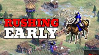 Scout Rushing For You Moderate Difficulty Bro's - Age Of Empires II