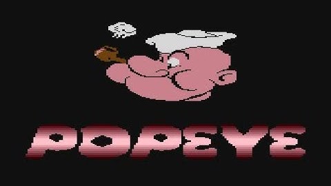 Popeye - Atari 8 Bit Home Computers