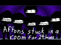 Afton Family Stuck in a Room For 24 Hours || My AU || Part 1 / ?