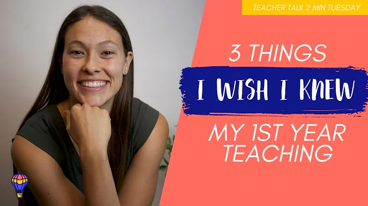 What I Wish I Knew As A 1st Year Teacher | Teacher...