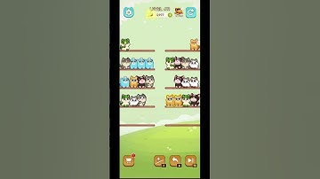 Cat Sort Level 411 with Puzzle_Daddy