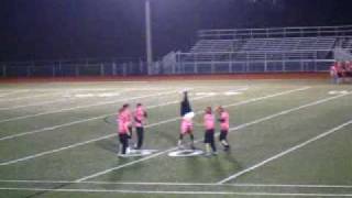 powderpuff junior male cheerleader halftime show
