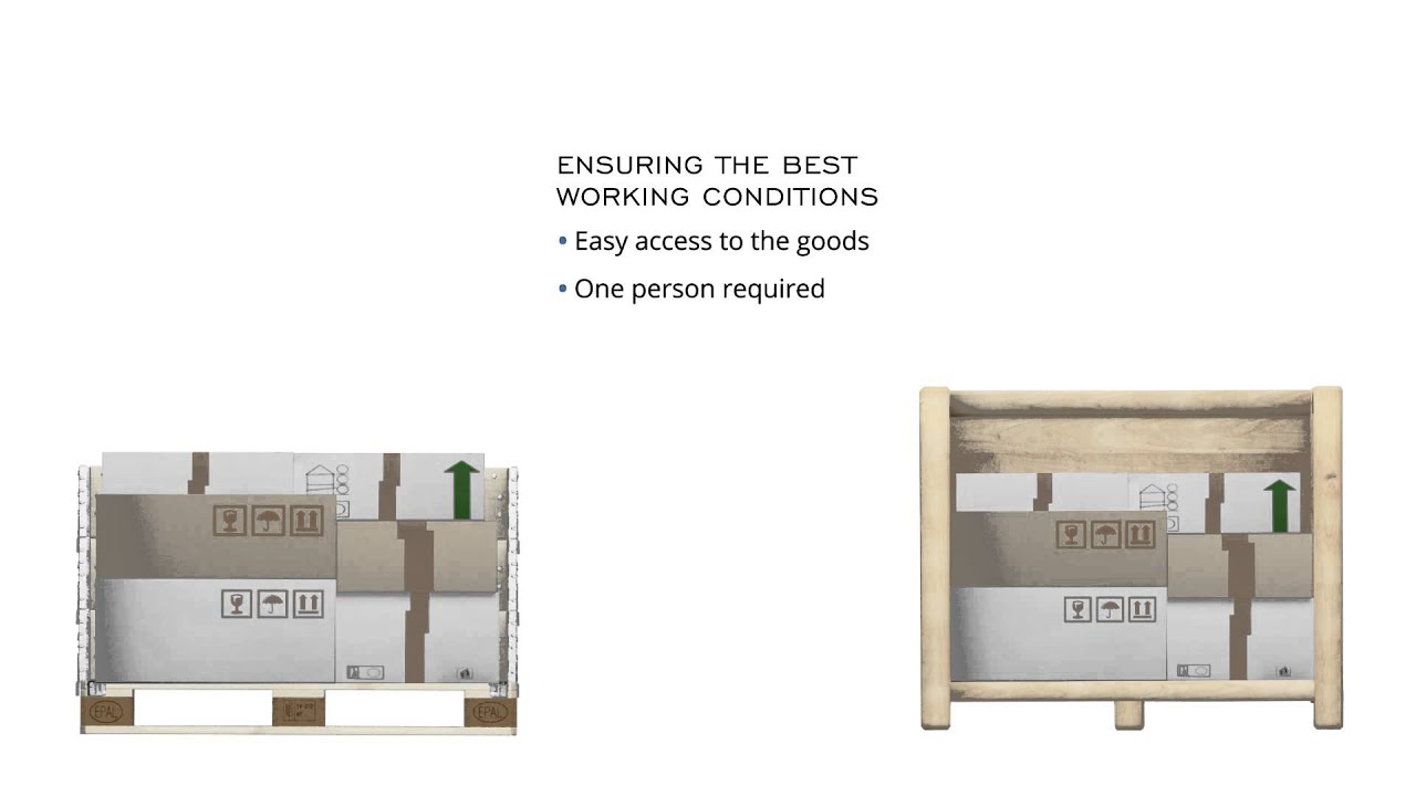 Enjoy the best working conditions with pallet collars