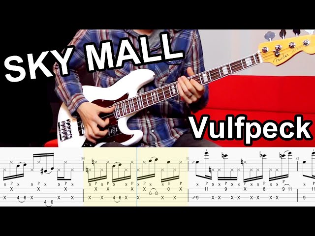 Vulfpeck - Sky Mall // BASS COVER + Play-Along Tabs class=