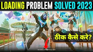 🥰FREE FIRE MAX LOADING PROBLEM TODAY | FREE FIRE LOADING PROBLEM SOLVE 2023 | FF MAX LOADING PROBLEM
