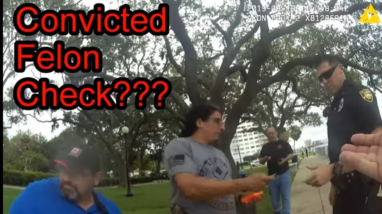 Convicted Felon Check Revisit Jacksonville, FL Open Carry