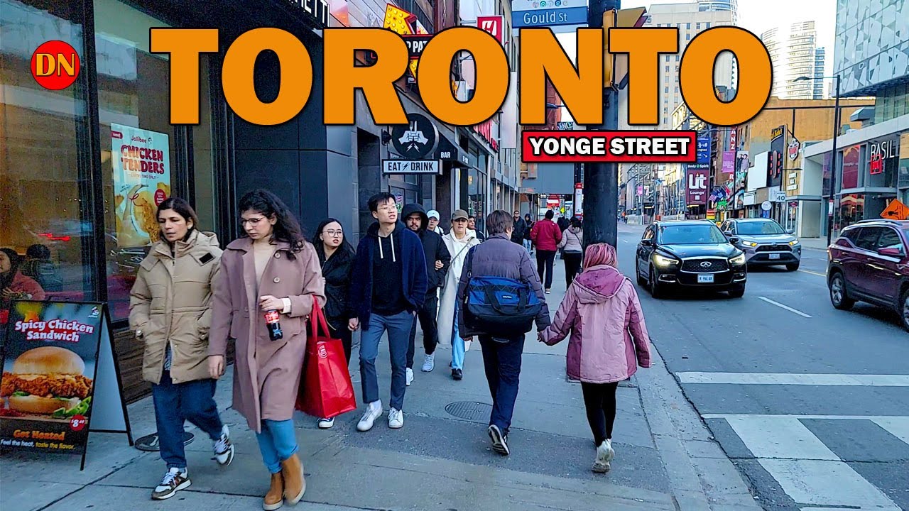 TORONTO / YONGE STREET WALK ( FEB 2024 ) DOWNTOWN YouTube