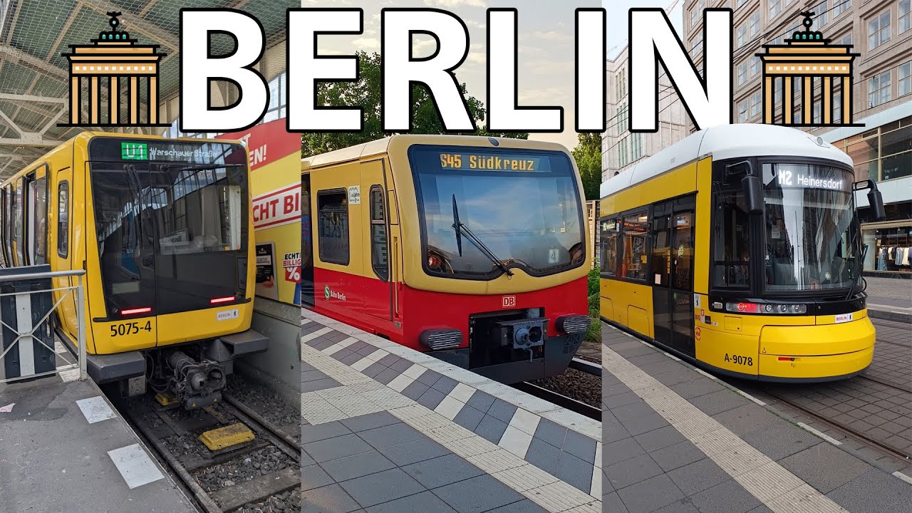 Por Qué BERLÍN Tiene El MEJOR TRANSPORTE PÚBLICO Del MUNDO
