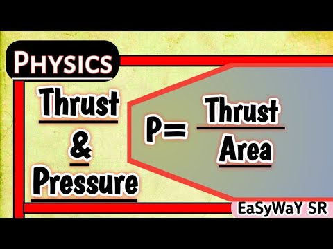#PhysicsThrustAndPressure / Difference