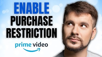How to Enable PURCHASE RESTRICTION on Amazon Prime Video NOW!