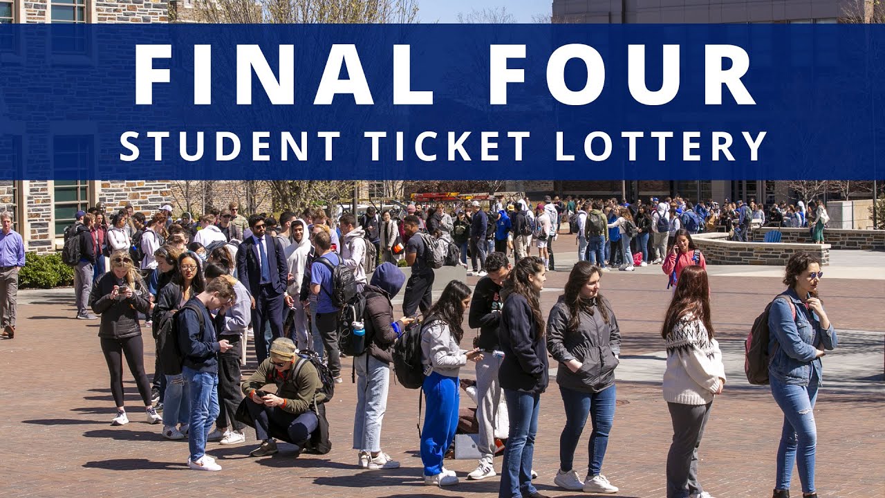 Duke in the Final Four Student Ticket Lottery YouTube