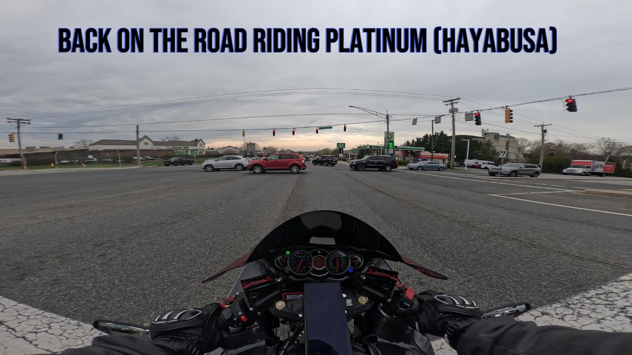 Back On The Road Riding Platinum (Hayabusa) #motorcycle #sportbike # ...