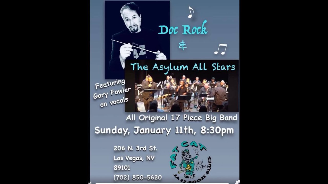 I Remember New Year (Live) | Doc Rock & The Asylum All Stars | 17-Piece Big Band | Las Vegas