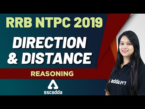 RRB NTPC 2019 Exam | Reasoning | Direction & Distance