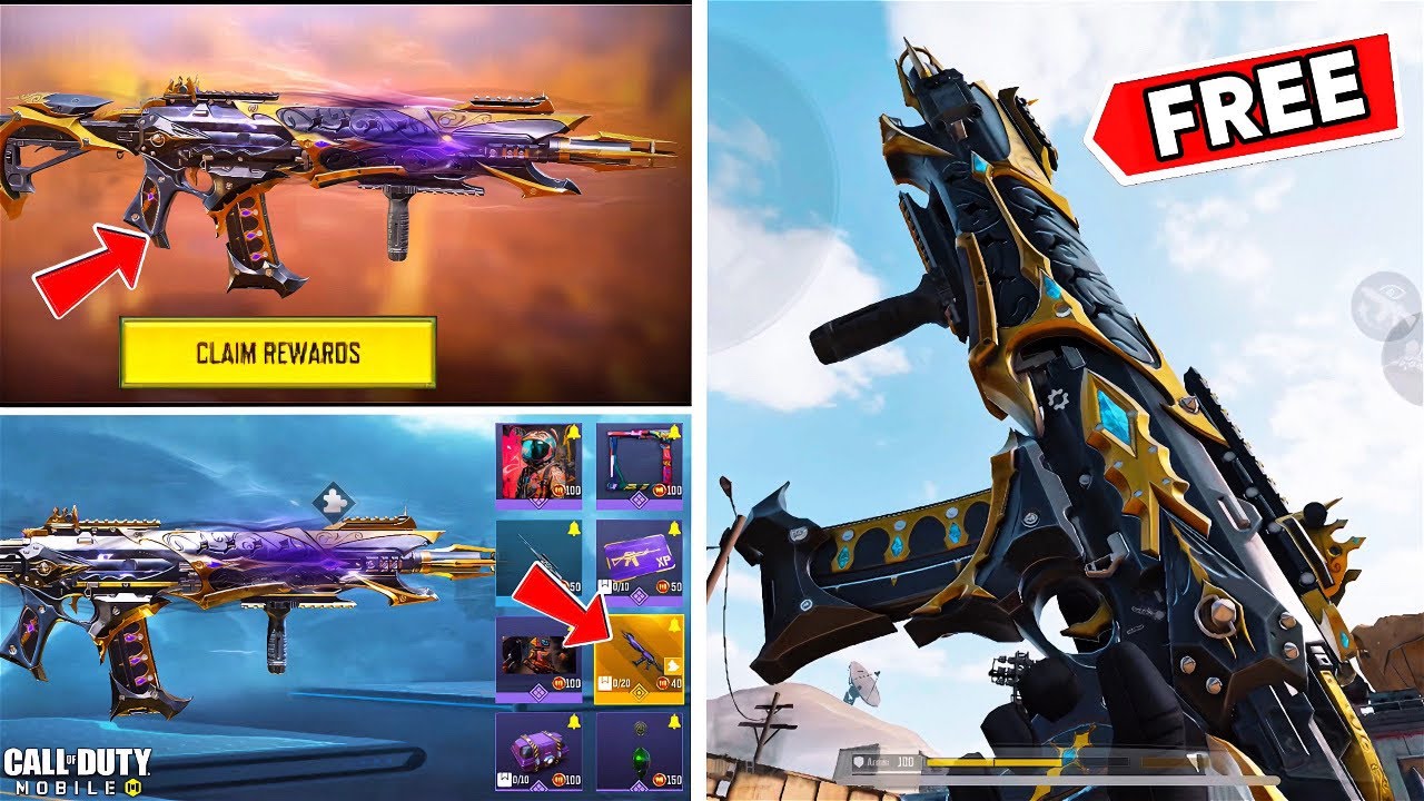 How To Get FREE Legendary M4 Black Gold Royal Skin In COD MOBILE 2025! (Complete Guide)