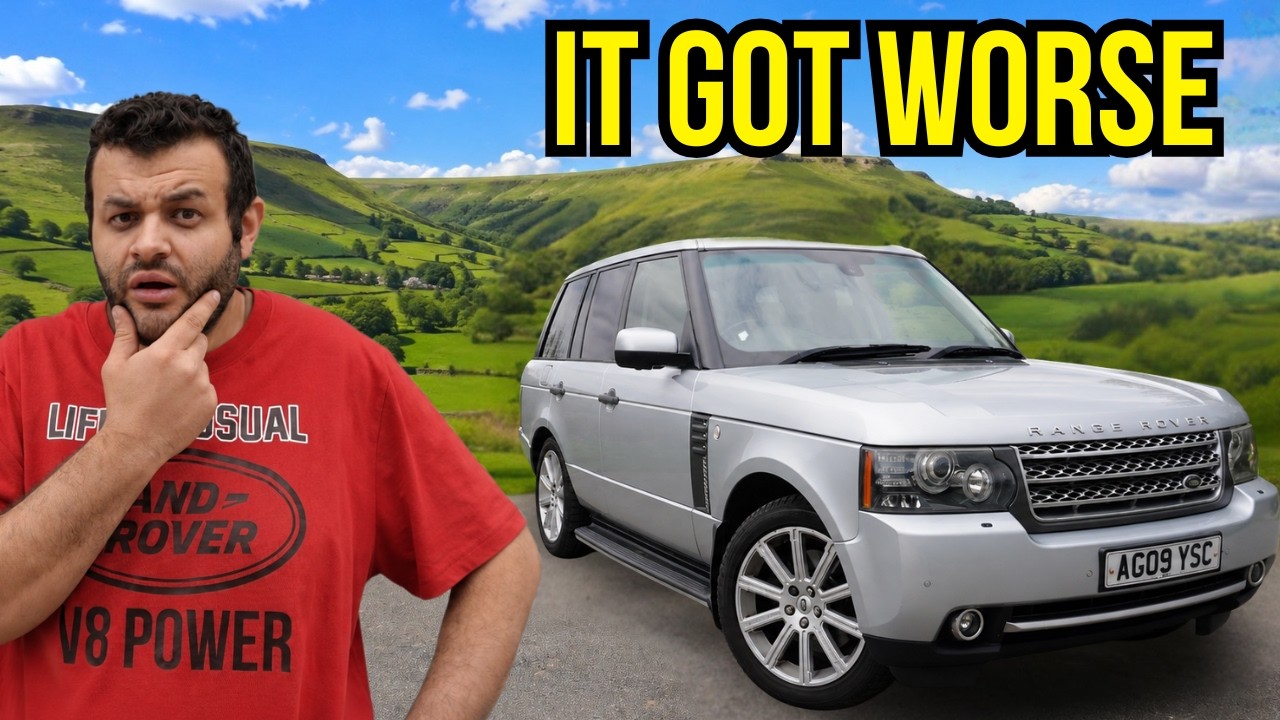 I ATTEMPTED TO GET MY BROKEN RANGE ROVER BACK ON THE ROAD IN 12 HOURS ...