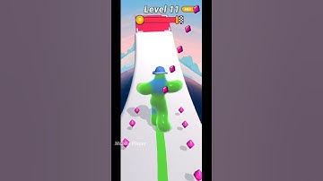 Blob Runner 3D Level 11 Gameplay Walkthrough iOS, Android | Mobile Player #11