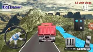 Kids Game1 # Thử thách lái xe tải vượt núi đồi / Truck driver cargo screenshot 1