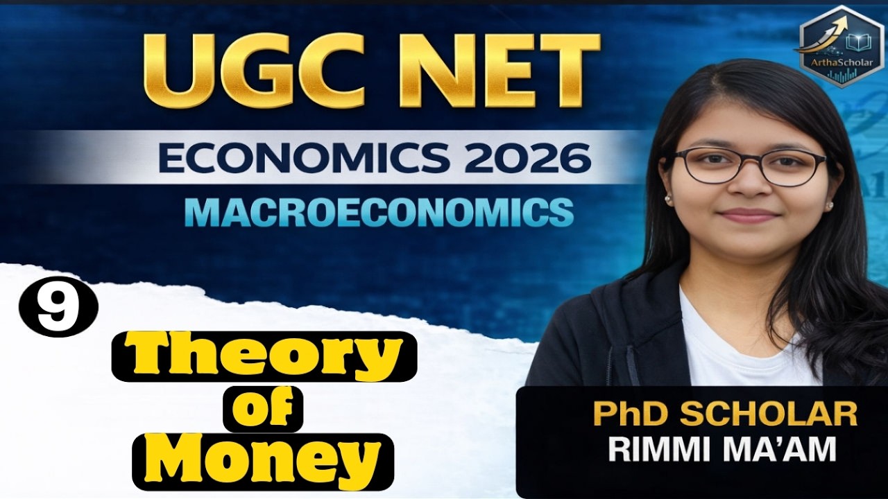 Quantity Theory of Money Demand | Fisher, Cambridge Approach | UGC NET Economics | ArthaScholar