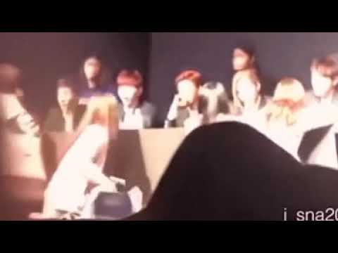 rude fan at seventeen fan meet😡[full clip]