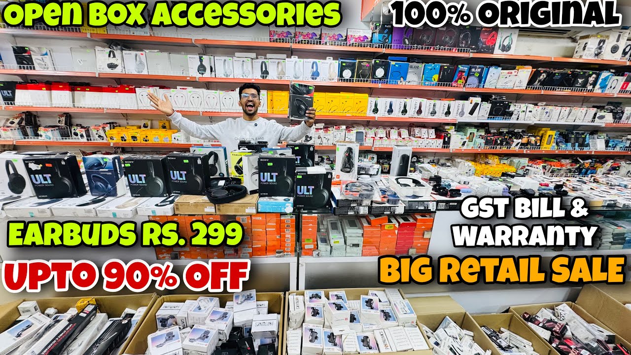 Open Box Accessories | Upto 90% OFF | Big Retail SALE | 100% Original | Warranty | Capital Darshan