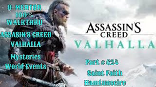 Assassins Creed Valhalla 100% Walkthrough Saint Faith