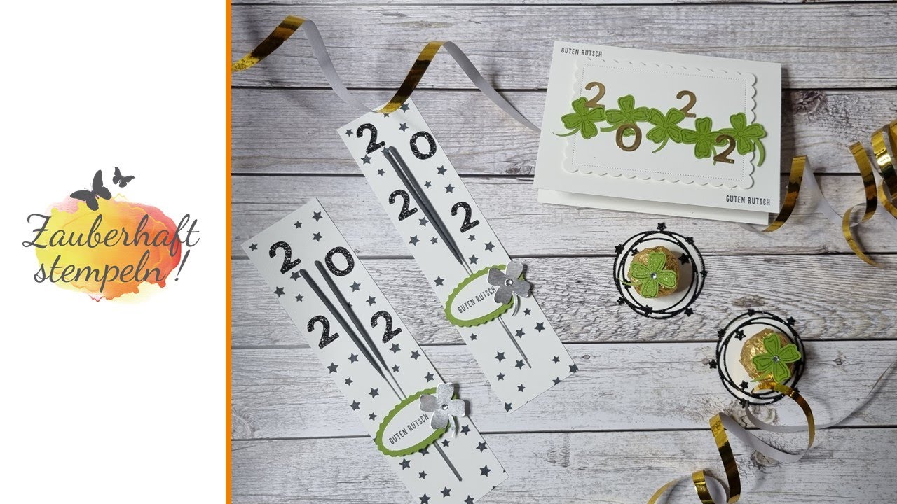 Silvester 2021 | Deko, Goodies und Gruß Karte | Diy Silvester Ideen | Happy new Year | Stampin' Up!