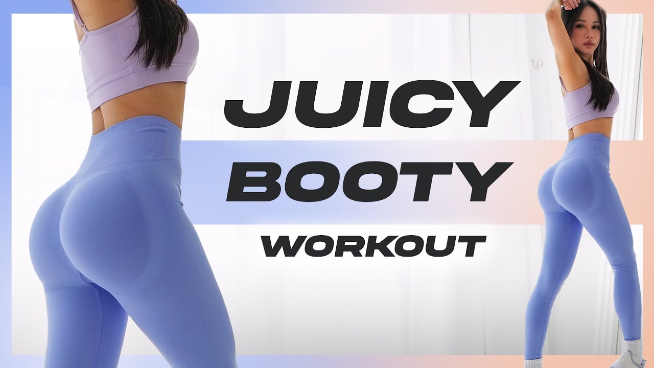 Juicy Booty & Legs Workout - The #1minchallenge | 20 min Butt Workout -  YouTube
