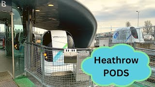 Self Driving Heathrow Pods at Terminal 5