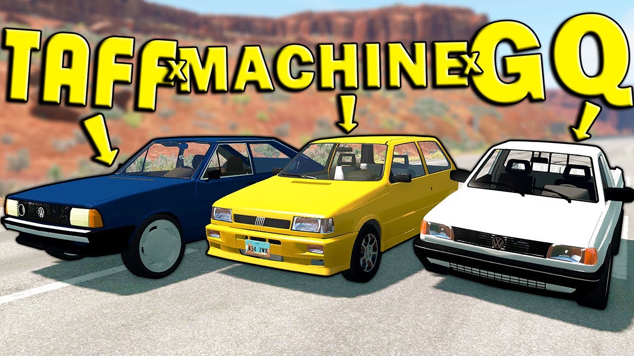 DESAFIO da TUNAGEM com CARROS BRASILEIROS! BeamNG.drive MULTIPLAYER