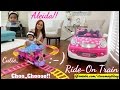 Toy Channel: Disney Minnie Mouse Battery Powered Ride-On Train with Tracks Playtime