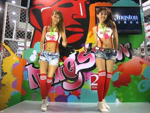 2012年台北應用展 辣妹熱舞秀 Part 3
