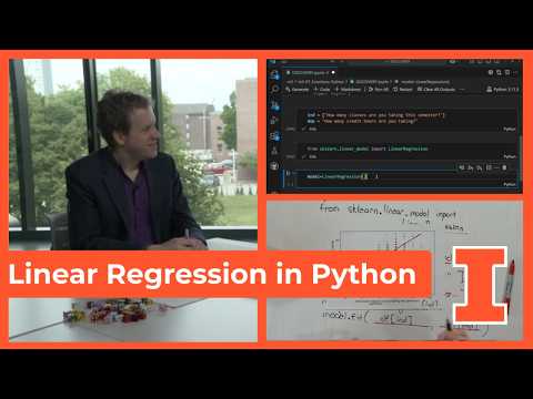 Linear Regression in Python - DISCOVERY Office Hours Lecture at The University of Illinois