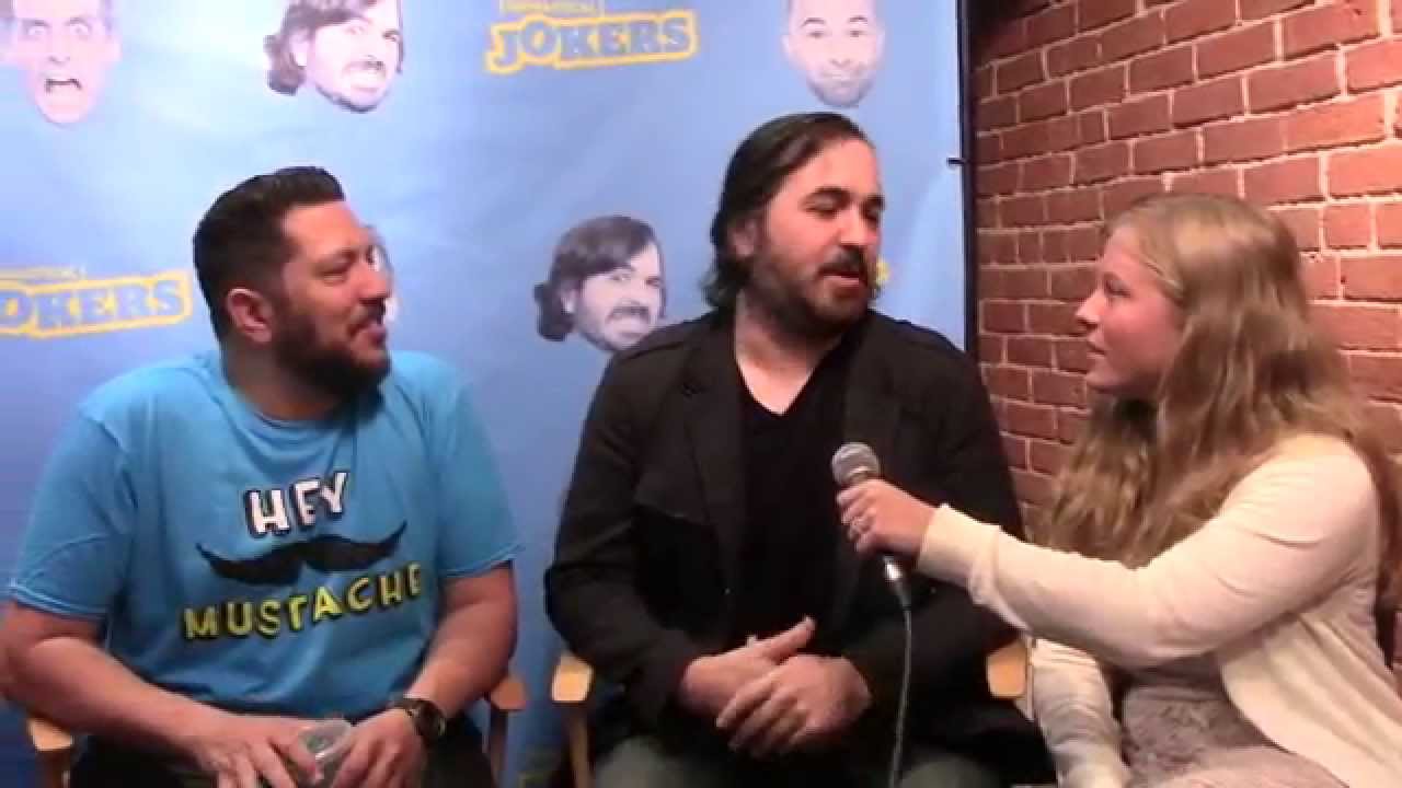 Impractical Jokers/The Tenderloins Interview at Museum of Impractical