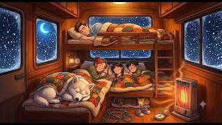 Heartwarming Rainy Day Van Life: Rescuing a Lost Puppy 🌧️🐶 | Cozy Anime ASMR | Cozy Coca & Ken