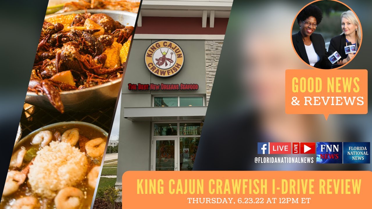 REWIND FNN Good News & Reviews King Cajun Crawfish IDrive Review