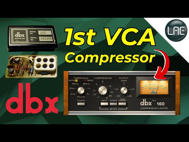 dbx160: What makes this compressor great? - YouTube