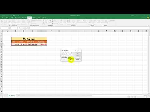 Using Goal Seek in Excel