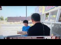 Unhelpful kid DGAF about helping a weather man with fireworks