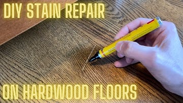 DIY Stain Touch-Up for Hardwood Floors