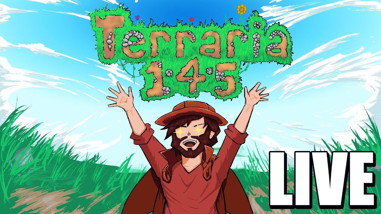 Playing the Terraria 1.4.5 Update!!!