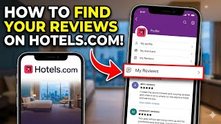 How can I find out where I left a review on Hotels.com