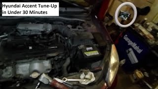 Hyundai Accent 2005-2009 Tune Up in under 30 Minutes