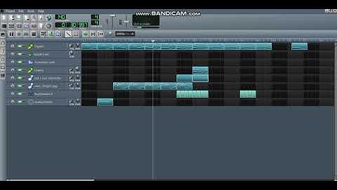 Incomplete Synth song (LMMS)