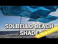 Solbello Beach Shade in the Wind